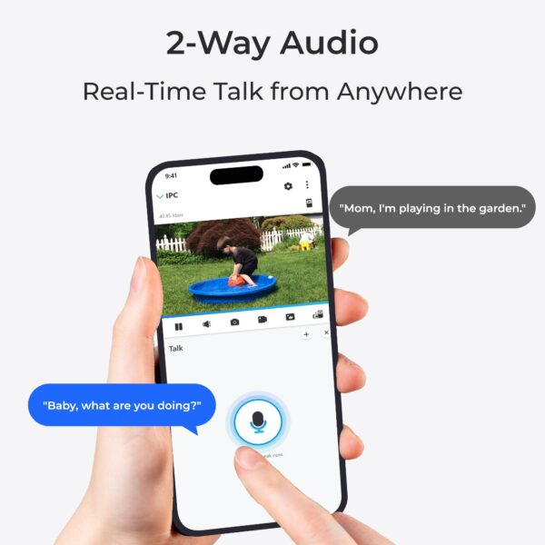 Reolink E1 Pro (E330) älykäs sisäkamera Wi-Fi PT valkoinen - Image 4