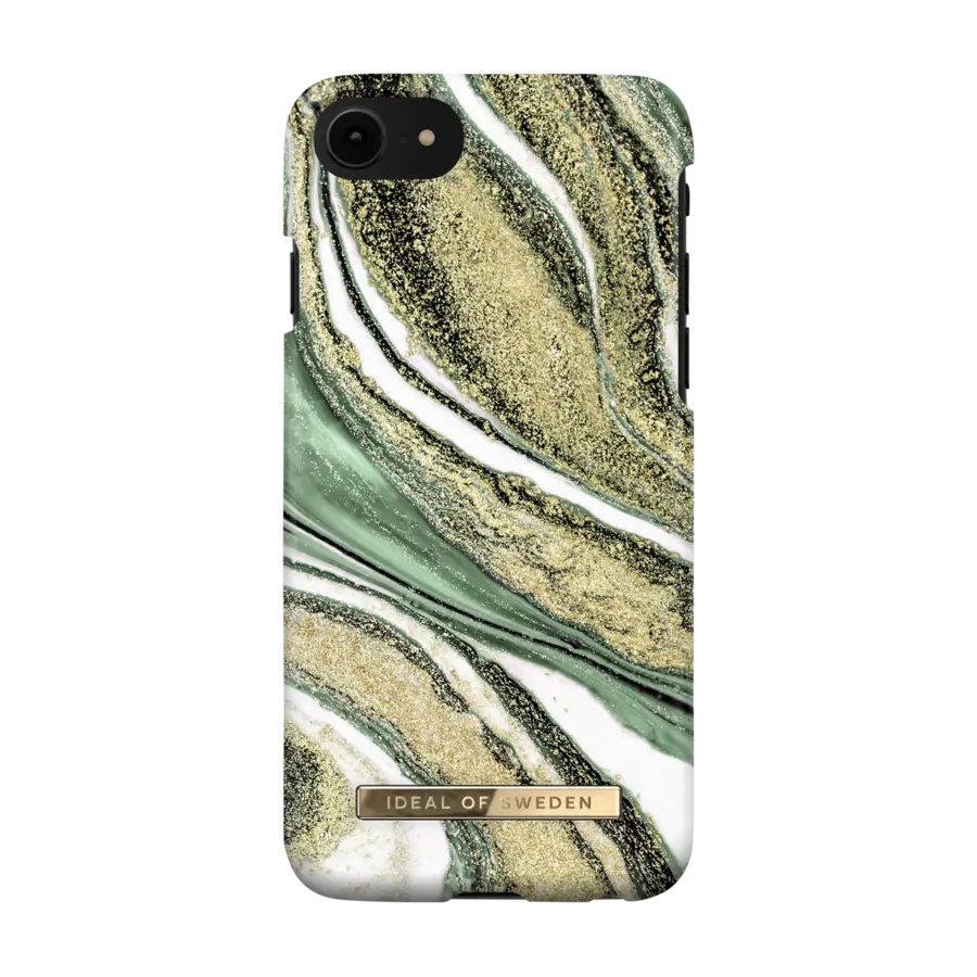 iDeal Of Sweden iPhone SE/8/7/6/6s – Fashion Case – Cosmic Green Swirl - Image 2